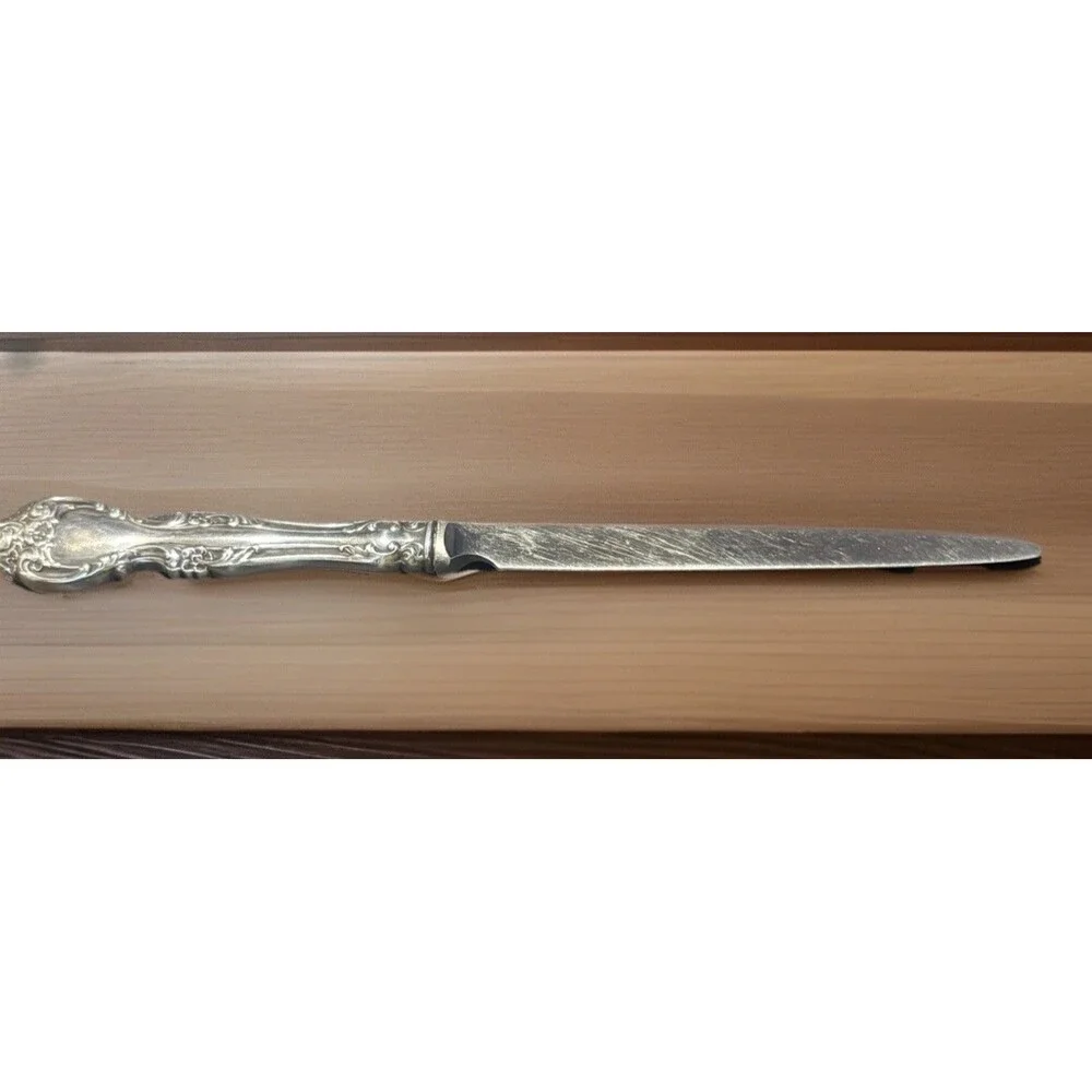 Melrose by Gorham Letter Opener Stainless Blade 7 7/8” Sterling 1948 No Mono